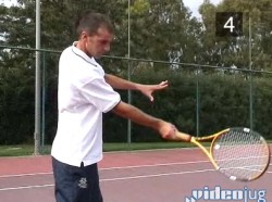 Stap 4 van forehand